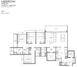 River Modern (D9), Apartment #527865171